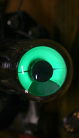 Illuminated Magic Eye tube
