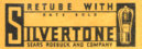 Silvertone tube label